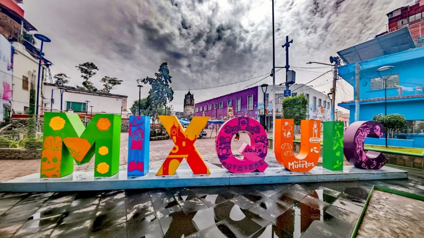 Letras monumentales de Mixquic